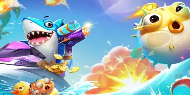 Giao diện game Bắn Cá Tiểu Tiên với tiên cảnh huyền ảo và cá tiên kỳ lạ